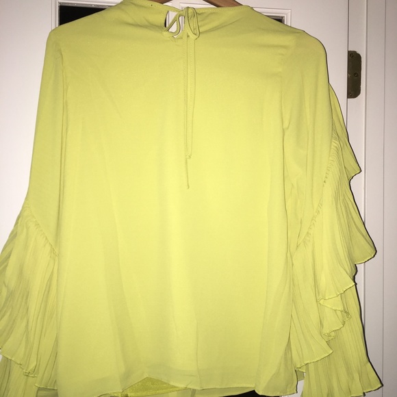CLEARANCE SALE: Long Sleeve Ruffle Blouse - Picture 6 of 6